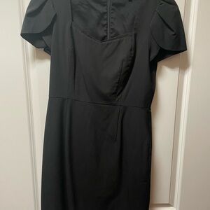 ANTONIO MELANI Black Long Sleeve Dress